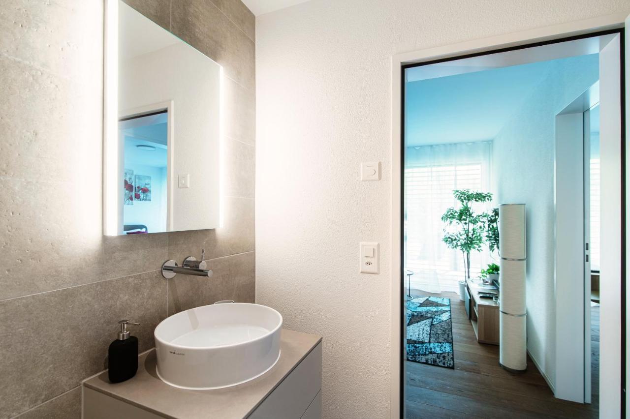 Linda Terrace By Quokka 360 - Modern One-Bedroom Flat With Sun Terrace 로카르노 외부 사진